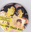 I Have A One Track Mind Badge