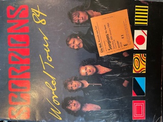 World Tour '84 Concert Programme