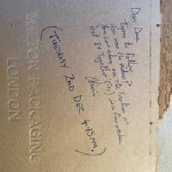 Mailing Envelope From Chris Sievey