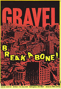 Break A Bone Promo Postcard